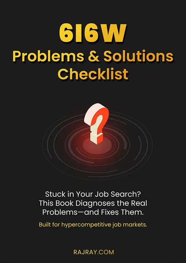 6I6W Problems and Solutions checklist